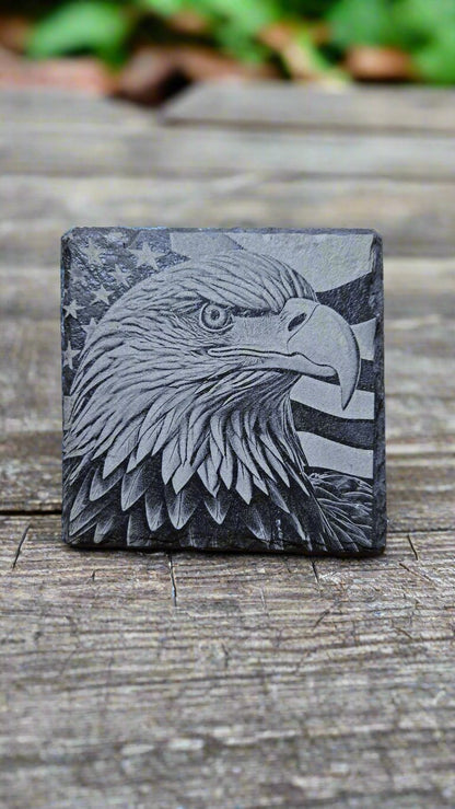 Premium Slate Drink Coasters