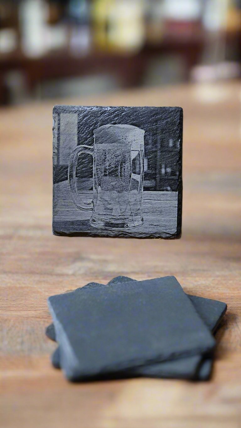 Premium Slate Drink Coasters